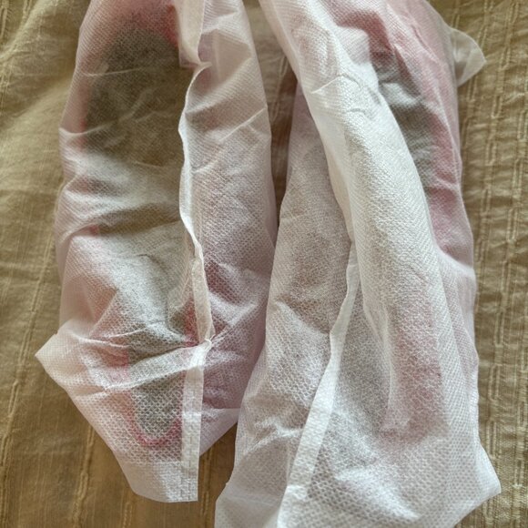 C. Paravano Red Ballet Flats Sz 9.5 - Picture 4 of 6